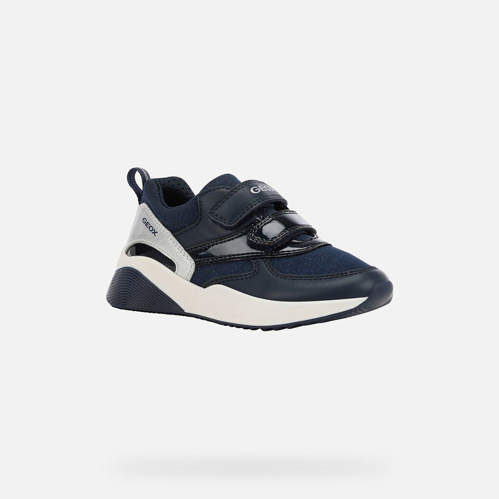 Basket Geox Sinead - Bleu Marine - Fille 350861-BXH